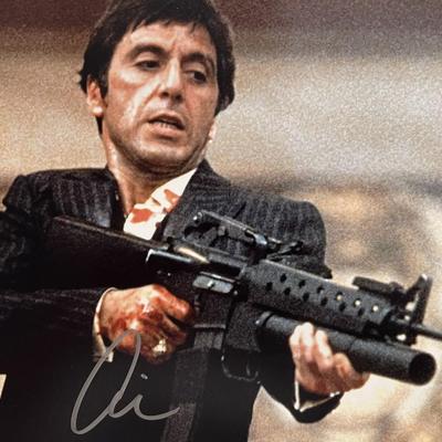 Scarface Al Pacino signed photo