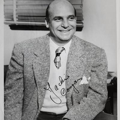 Jackie Coogan signed photo