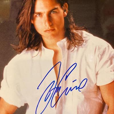 Tom Cruise Signed Photo