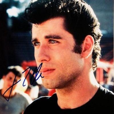 John Travolta signed movie photo 