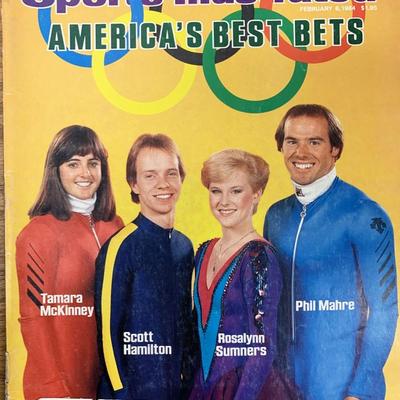 Sports Illustrated Magazine 1984 Special Winter Olympic Preview Issue