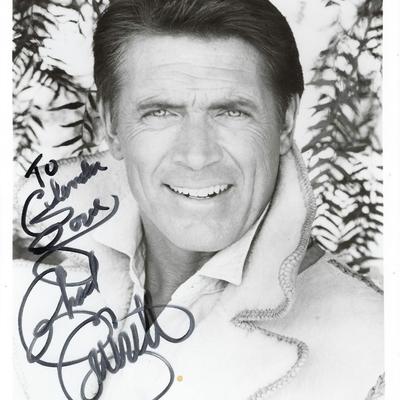 Chad Everett signed photo
