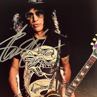 Guns N' Roses Slash signed photo