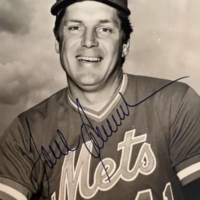 NY Mets Tom Seaver signed photo