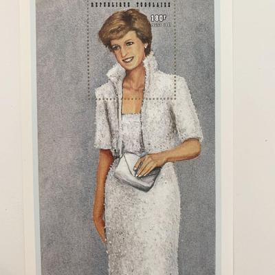 Princess Diana commemorative stamp