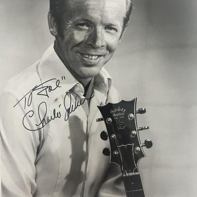 Charlie Louvin signed photo