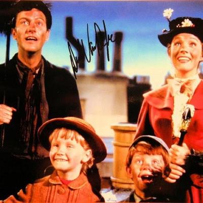 Dick Van Dyke signed movie photo 