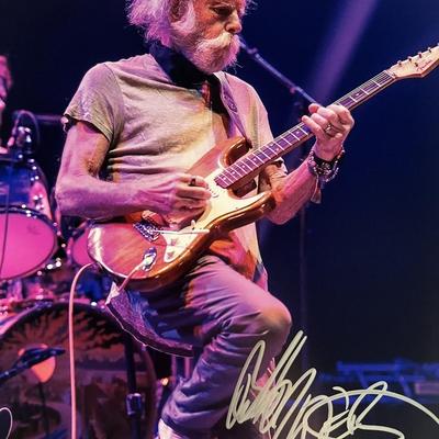 The Grateful Dead Bob Weir signed photo