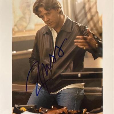 American Gangster Russell Crowe Signed Movie Photo