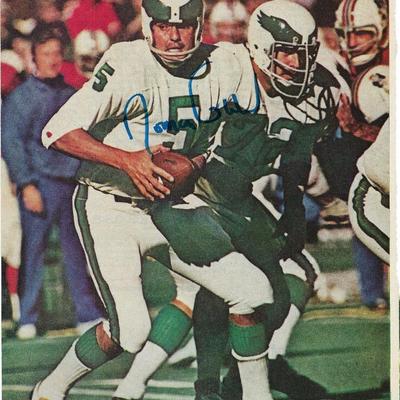 Roman Gabriel signed photo