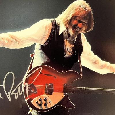 Tom Petty signed photo