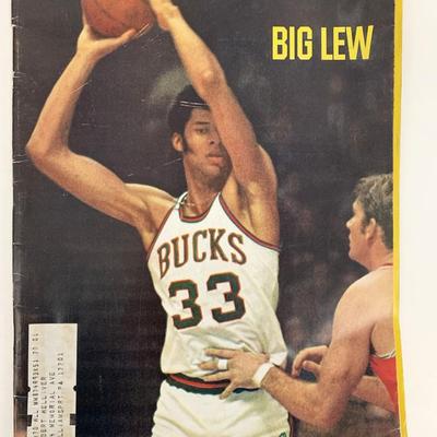 1970 Lew Alcinder Sports Illustrated Magazine