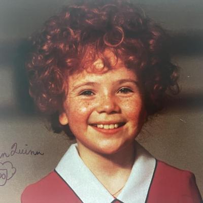 Annie Aileen Quinn signed photo
