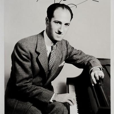 George Gershwin signed photo