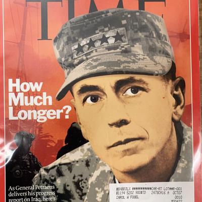 TIME Magazine 2007 General Petraeus Issue