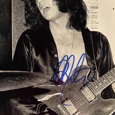 Deep Purple Ritchie signed photo
