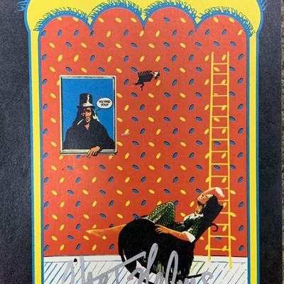 Chet Helms signed postcard