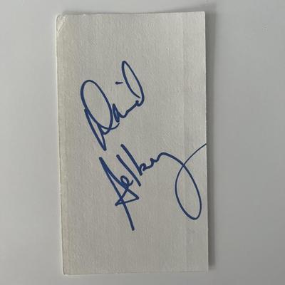 Falconcrest David Selby original signature 