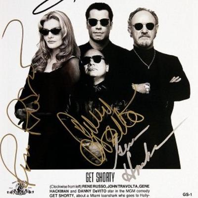 Get Shorty signed promo photo 