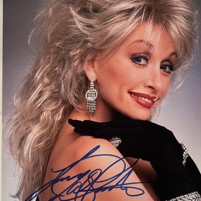 Dolly Parton signed photo