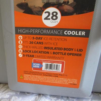 Brand NEW Lifetime 28 Quart High Performance Cooler