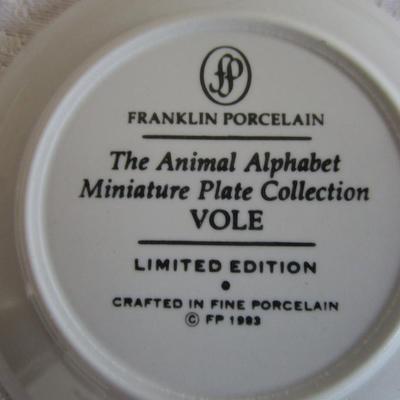 1983 Franklin fine Porcelain