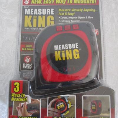 New- Measure King Digital Tape Measure