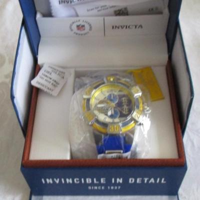 New in box -Invicta LA Rams watch
