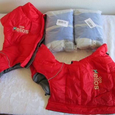 Four new dog coats