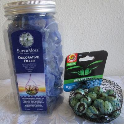 Super Moss decorative filler stones and marbles