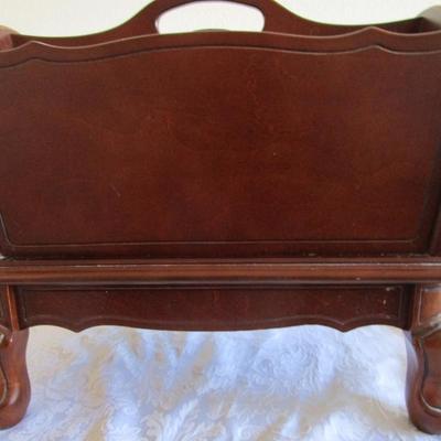 Vintage magazine holder