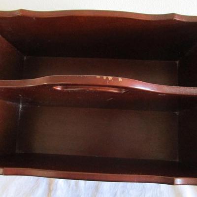 Vintage magazine holder