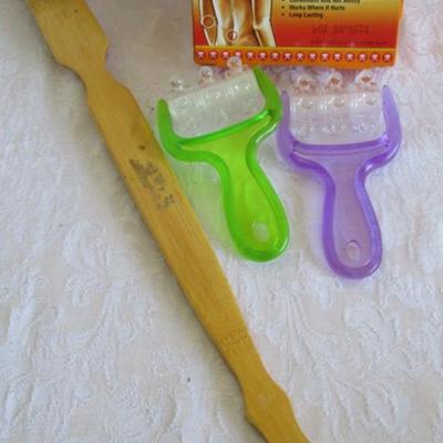 Pain Relieving Patches, back scratcher, massagers