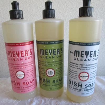 3 Mrs. Meyer Dish Soap