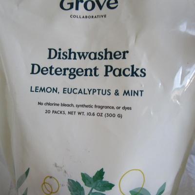 Laundry cleaners, dishwasher soap; soap dispenser