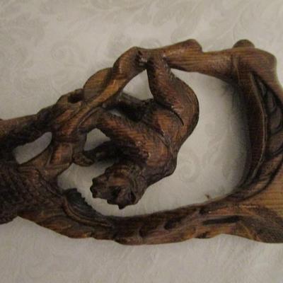 Wooden Bear cane