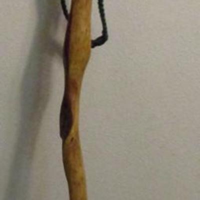 Wood Antler walking stick