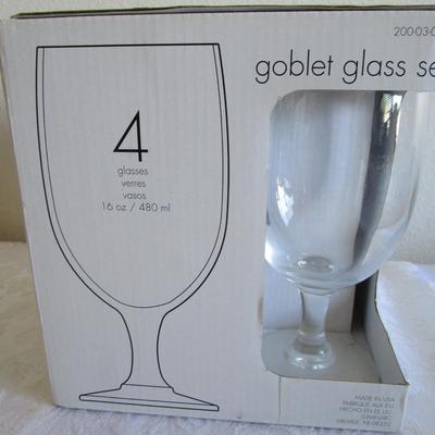 Box of new goblets