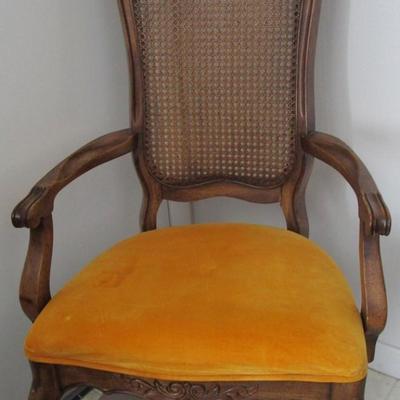 Vintage 1970's Armed dining chair #1