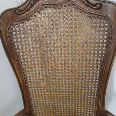 Vintage 1970's Armed dining chair #1