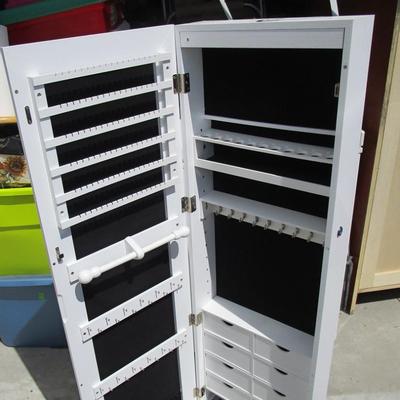 Over the Door Jewelry Cabinet