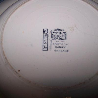 LOT 93 LOVELY OLD PLATES/BOWLS---SOME VERY OLD