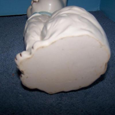 LOT 95 ADORABLE MCM CAT PLANTER & HEAD VASE