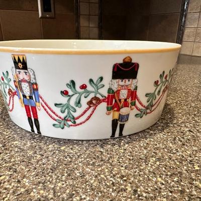 7" Round Vegetable BowlWhimsy Christmas