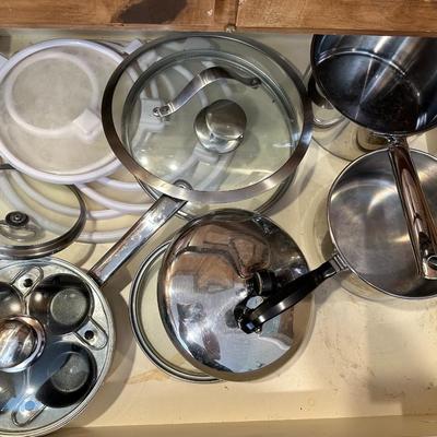 Lot of Pots and Pan
