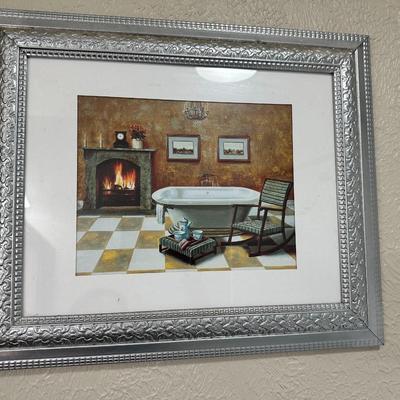 Set of PARISIAN BATHROOM ART Gregory Gorham
