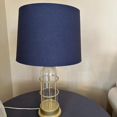 Dark Blue Lamp