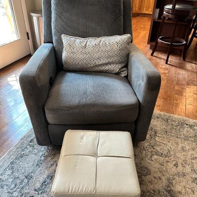 Grey Recliner