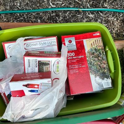 Lot of Christmas Lights in boxes