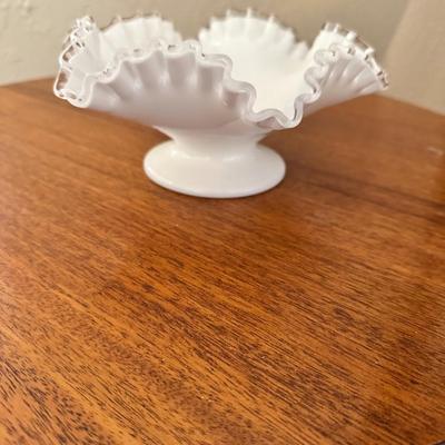 Vintage Fenton Silvercrest Double Crimp